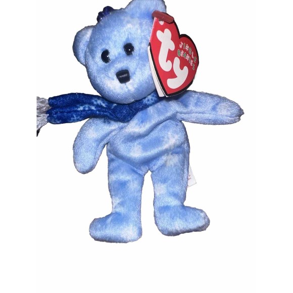 TY Christmas Jingle Beanie 1999 Holiday Teddy - Bear - Picture 2 of 10